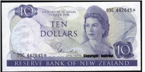 $10 Hardie I 99C* (replacement note) Banknote