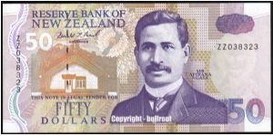 $50 Brash II ZZ (replacement note) - 40,400 issued Banknote