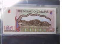 Banknote from Zimbabwe