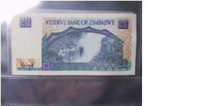 Banknote from Zimbabwe