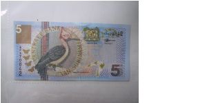 Surinam 5 Gulden banknote
Uncirculated Banknote