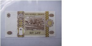 Banknote from Moldova