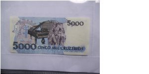 Banknote from Brazil