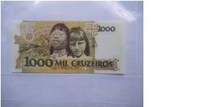 Banknote from Brazil