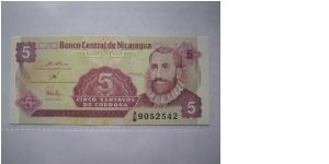 Nicaragua 5 Centavos banknote in UNC condition Banknote