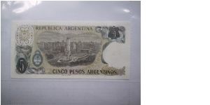 Banknote from Argentina