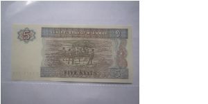 Banknote from Myanmar