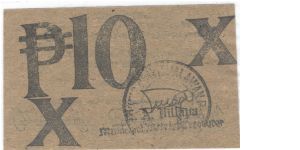 Banknote from Philippines