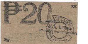 Banknote from Philippines