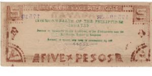 Banknote from Philippines