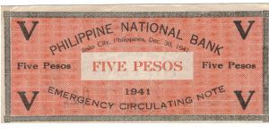 Banknote from Philippines