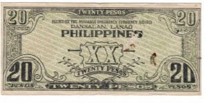 Banknote from Philippines