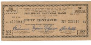 S-576b Misamis 50 Centavoes note. Banknote