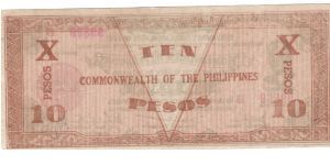 Banknote from Philippines