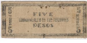 Banknote from Philippines