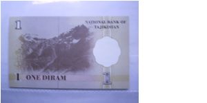 Banknote from Tajikistan