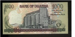 Banknote from Uganda