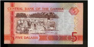 Banknote from Gambia