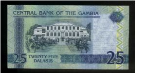 Banknote from Gambia