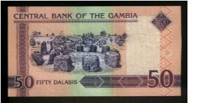 Banknote from Gambia