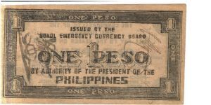 Banknote from Philippines