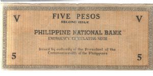 Banknote from Philippines