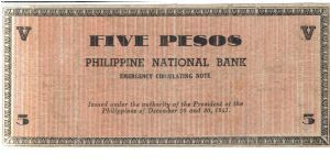 Banknote from Philippines