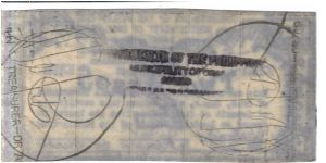 Banknote from Philippines