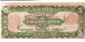 Banknote from Philippines