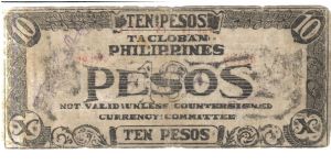 Banknote from Philippines