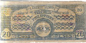 Banknote from Philippines