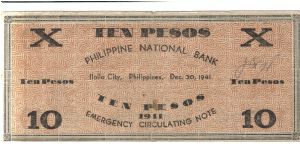 Banknote from Philippines