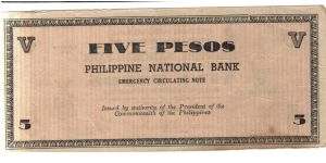 Banknote from Philippines