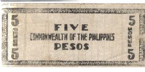 Banknote from Philippines