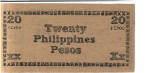 Banknote from Philippines