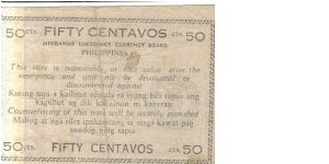 Banknote from Philippines