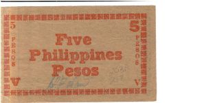 Banknote from Philippines