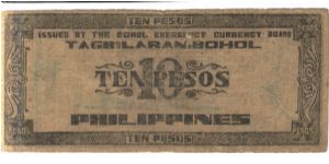 Banknote from Philippines