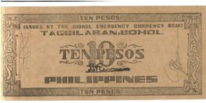 Banknote from Philippines