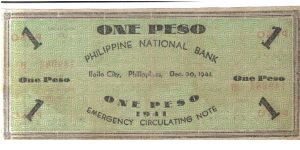 Banknote from Philippines