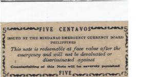 Banknote from Philippines