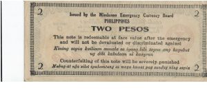 Banknote from Philippines