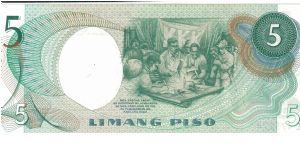 Banknote from Philippines