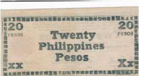 Banknote from Philippines