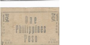 Banknote from Philippines