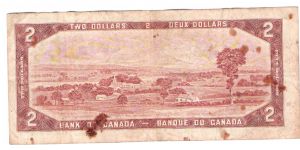 Banknote from Canada