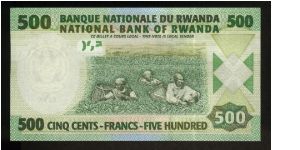 Banknote from Rwanda