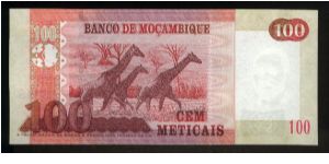 Banknote from Mozambique