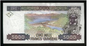 Banknote from Guinea