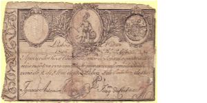 Portugal P-17 2.400 Reis from 1805 Banknote